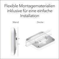 Netgear WAX610 WiFi 6 WLAN Access Point (AX1800 Speed Dual-Band Mesh - WPA3 - 802.11ax - 2.5G LAN - Lokales oder Insight Remote Management - PoE+ powered - Netzteil optional) - 2,4 GHz - 5 GHz - 1800 Mbit/s - EAP-PEAP - EAP-TLS - EAP-TTLS - PEAP - SSH - S