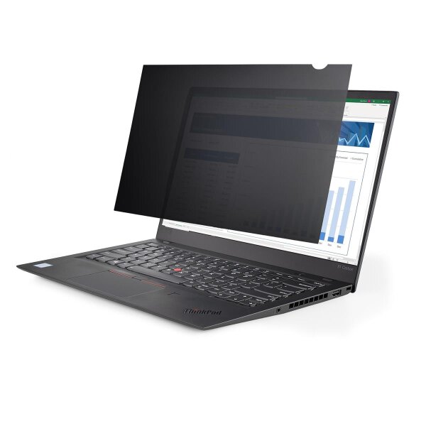 StarTech.com 14 Zoll Laptop Sichtschutzfolie - Blickschutzfilter/Spionfolie für Widescreen (16:9) - Laptop Anti-Spy/Blaulichtfilter mit 51% Blaulichtreduzierung - Blickschutzfolie für Laptop matt/glänzend - 35,6 cm (14") - 16:9 - Laptop - Rahmenloser Blic