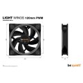 Be Quiet! Light Wings | 120mm PWM - Ventilator - 12 cm - 1700 RPM - 70,53 m³/h - Schwarz