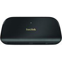 SanDisk ImageMate PRO USB-C - CF - MicroSD (TransFlash) - MicroSDHC - MicroSDXC - SD - SDHC - SDXC - Schwarz - 312 Mbit/s - Windows - MacOS - USB 3.2 Gen 1 (3.1 Gen 1) Type-C - 123 mm