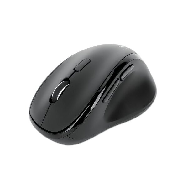 Manhattan 190237 - rechts - Optisch - RF Wireless - 1600 DPI - Schwarz