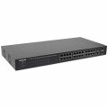 IC Intracom 24-Port Gigabit Ethernet PoE+ Web-Managed Switch mit 2 SFP-Ports - 24 x PoE ports - IEEE 802.3at/af Power over Ethernet (PoE+/PoE) - 2 x SFP - Endspan - PDM-Funktion - 19" Rackmount - Managed - Gigabit Ethernet (10/100/1000) - Power over Ether