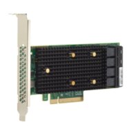 BROADCOM 9400-16i - PCIe - SAS - SATA - Niedriges Profil - Schwarz - Grün - Metallisch - 4500000 h - 11,95 W