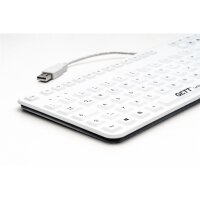 GETT CleanType Prime Panel+ - Volle Größe (100%) - Kabelgebunden - USB - Weiß
