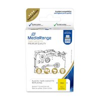 MEDIARANGE Kunststoff-Schriftbandkassette, für/ersetzt Brother TZ-631/TZe-631, permanent h