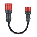 go-e Adapterset Gemini flex 22 kW - Schwarz - Gerade - Gerade - 16 A - 530 g - 3 Stück(e)