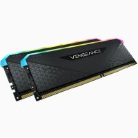 Corsair Vengeance RGB CMG32GX4M2D3600C18 - 32 GB - 2 x 16 GB - DDR4 - 3600 MHz - 288-pin DIMM - Schwarz