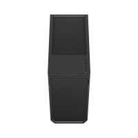 Fractal Design Focus 2 - PC - Schwarz - ATX - micro ATX - Mini-ITX - Stahl - Gehärtetes Glas - 17 cm - 40,5 cm