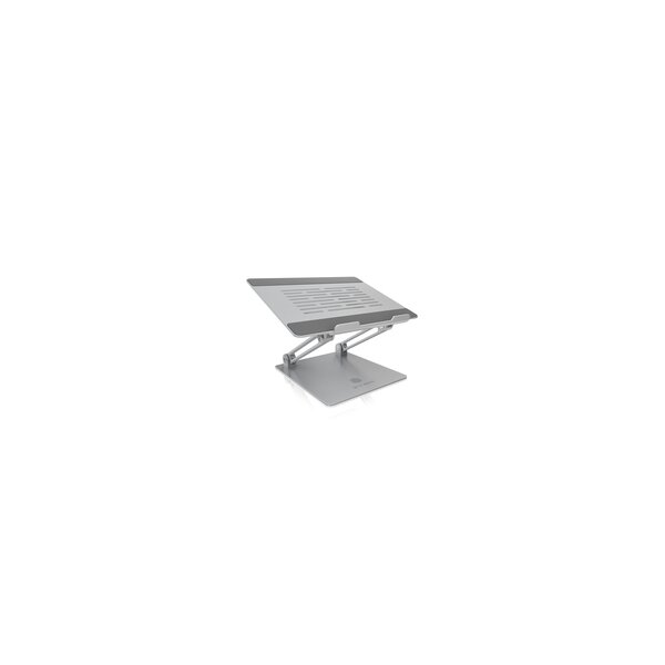 ICY BOX IB-NH300 - Laptop-Ständer - Silber - Aluminium - Silikon - 43,2 cm (17") - 3 kg - 15 cm