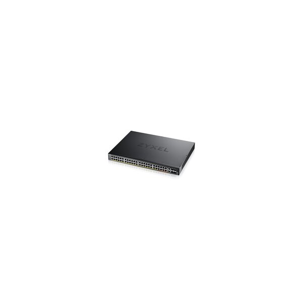 ZyXEL XGS2220-54FP - Managed - L3 - Gigabit Ethernet (10/100/1000) - Power over Ethernet (PoE) - Rack-Einbau