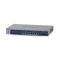Netgear 8-Port Multi-Gigabit/10G Ethernet Ultra60 PoE++ Smart Switch with 2 SFP+ Ports (MS510TXUP) - Managed - L2+ - 10G Ethernet (100/1000/10000) - Power over Ethernet (PoE) - Rack-Einbau