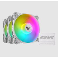 ASUS TUF GAMING TF120 ARGB WHITE EDITION 3IN1 - Luftkühlung - 12 cm - 250 RPM - 1900 RPM - 29 dB - 76 cfm
