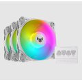 ASUS TUF GAMING TF120 ARGB WHITE EDITION 3IN1 - Luftkühlung - 12 cm - 250 RPM - 1900 RPM - 29 dB - 76 cfm