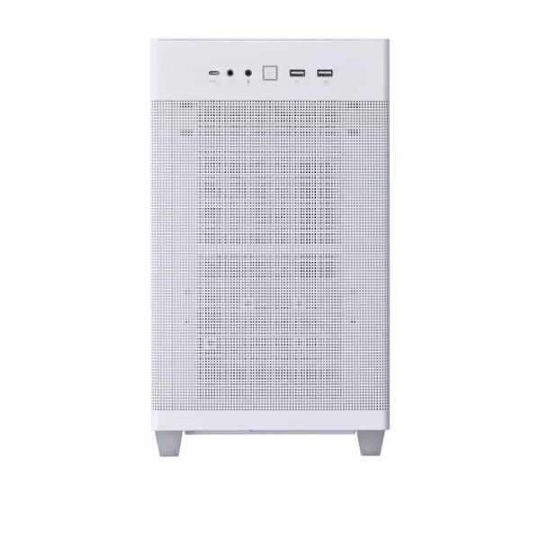 ASUS PRIME AP201 CASE TG WHITE - Mini Tower - PC - Weiß - micro ATX - Mini-ITX - 17 cm - 33,8 cm