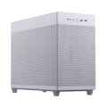 ASUS PRIME AP201 CASE TG WHITE - Mini Tower - PC - Weiß - micro ATX - Mini-ITX - 17 cm - 33,8 cm