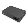 DIGITUS 4+1-Port Gigabit PoE Netzwerkswitch, Desktop, unmanaged, 1 Uplink Port RJ45, 60 W, af/at