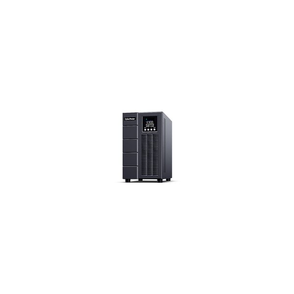 CyberPower Systems CyberPower OLS3000EA-DE Doppelwandler Online USV 3000VA/2700W Tower - ECO Mode - LCD - USB - Expansion Port für opt. Netzwerkkarten - Anschluss f. opt. Batterieerweiterung - Doppelwandler (Online) - 3 kVA - 2700 W - Reiner Sinus - 190 V