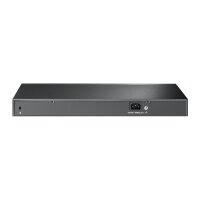 TP-LINK 28-Port Gigabit Easy Smart Switch mit 24-Port PoE+ - Managed - L2 - Gigabit Ethernet (10/100/1000) - Power over Ethernet (PoE) - Rack-Einbau - 1U