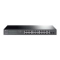 TP-LINK 28-Port Gigabit Easy Smart Switch mit 24-Port PoE+ - Managed - L2 - Gigabit Ethernet (10/100/1000) - Power over Ethernet (PoE) - Rack-Einbau - 1U