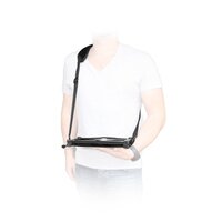 Mobilis ERGONOMIC SHOULDER STRAP . - Notebook - Schwarz - Karabinerhaken