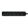 LogiLink LPS238B - 1,5 m - Drinnen - IP20 - Schwarz - 6 AC-Ausgänge - 250 V