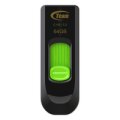 Team Group C145 - 64 GB - USB Typ-A - 3.2 Gen 1 (3.1 Gen 1) - Dia - 10 g - Schwarz - Grün