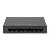 DIGITUS 8-Port Switch, 10/100 Mbps Fast Ethernet, Unmanaged