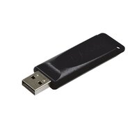 Verbatim Slider - USB-Stick 64 GB - Schwarz - 64 GB - USB Typ-A - 2.0 - 10 MB/s - Dia - Schwarz