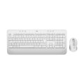 Logitech 920-011022 - Kabellos - Bluetooth - Membran Key Switch - QWERTZ - Weiß - Maus enthalten