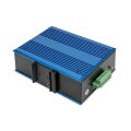 DIGITUS 8 Port Fast Ethernet Netzwerk PoE Switch, Industrial, Unmanaged, 1 SFP Uplink
