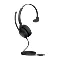 Jabra Evolve2 50 - Verkabelt & Kabellos - 20 - 20000 Hz - Büro/Callcenter - 99 g - Kopfhörer - Schwarz