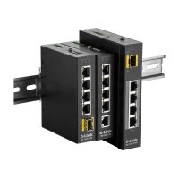 D-Link DIS-100G-5PSW - Unmanaged - L2 - Gigabit Ethernet (10/100/1000) - Vollduplex - Power over Ethernet (PoE) - Wandmontage