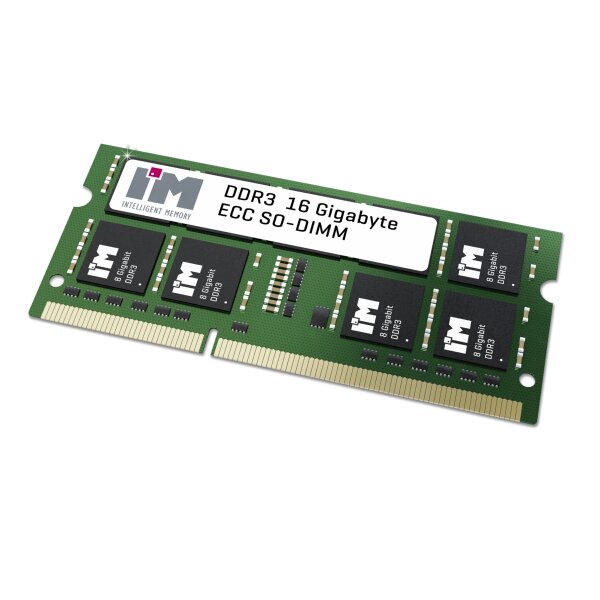 IM ECC DDR3-1600 SO-UD M SDRAM PFCOUE-1600CB0-16G-A8R - - DDR3 - 16 GB - DDR3