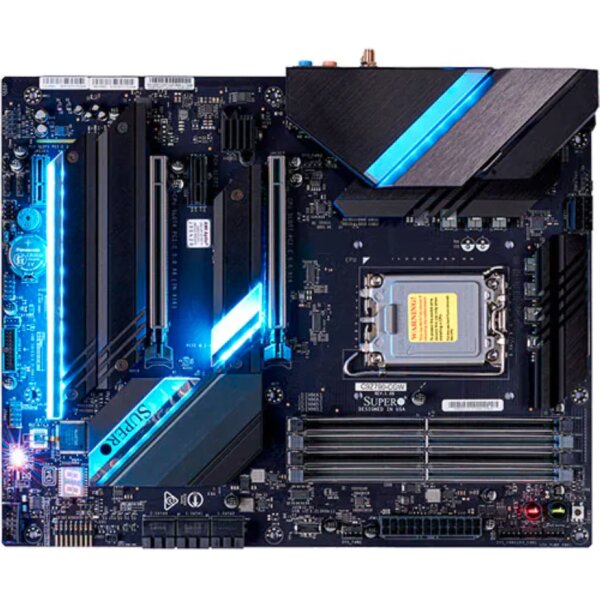 Supermicro Mainboard C9Z790-CGW ATX Sockel 1700 DDR5-only Single - Mainboard - Intel Sockel 1700 (Core i)