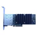 Chelsio Netzwerkkarte Quad-Port SFP+ 10 Gbit LP T540-LP-CR - Netzwerkkarte