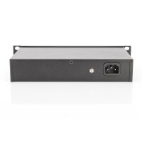 DIGITUS 8-Port Gigabit PoE Switch, 10 Zoll, Managed