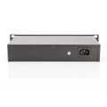 DIGITUS 8-Port Gigabit PoE Netzwerkswitch, 10 Zoll, L2 managed, 80 W, af/at