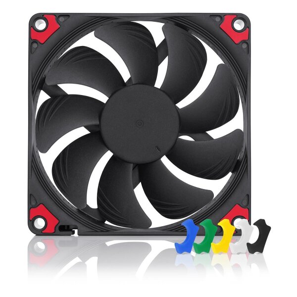 Noctua NF-A9X14 HS-PWM CH.BK.S - Ventilator - 9,2 cm - 600 RPM - 2500 RPM - 23,6 dB - 57,5 m³/h