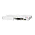 HPE Networking Networking Instant On Switch 24p Gigabit 2p SFP 1830 - Managed - L2 - Gigabit Ethernet (10/100/1000) - Power over Ethernet (PoE) - Rack-Einbau - 1U