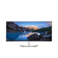 Dell UltraSharp U3824DW - 95,2 cm (37.5") - 3840 x 1600 Pixel - Wide Quad HD+ - LCD - 8 ms - Schwarz - Silber