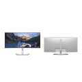 Dell UltraSharp U3824DW - 95,2 cm (37.5") - 3840 x 1600 Pixel - Wide Quad HD+ - LCD - 8 ms - Schwarz - Silber