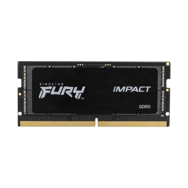 Kingston FURY 32GB 5600MT/s DDR5 CL40 SODIMM Impact PnP - 32 GB - 1 x 32 GB - DDR5 - 262-pin SO-DIMM