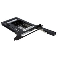 StarTech.com 2,5-Zoll SATA-Wechsellrahmen für PC-Erweiterungssteckplatz - 6,35 cm (2.5 Zoll) - Schwarz - 158,37 g - 234 g - 0 - 55 °C