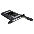 StarTech.com 2,5-Zoll SATA-Wechsellrahmen für PC-Erweiterungssteckplatz - 6,35 cm (2.5 Zoll) - Schwarz - 158,37 g - 234 g - 0 - 55 °C