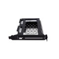 StarTech.com 2,5-Zoll SATA-Wechsellrahmen für PC-Erweiterungssteckplatz - 6,35 cm (2.5 Zoll) - Schwarz - 158,37 g - 234 g - 0 - 55 °C