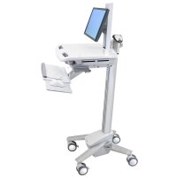 Ergotron StyleView Cart - Multimedia-Wagen - Weiß - Notebook - 16 kg - 61 cm (24 Zoll) - 90°