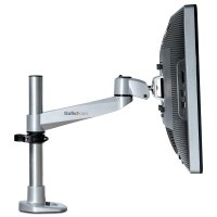 StarTech.com Monitorarm zur Tischmontage - Gelenkarm - Aluminium - Premium - Klemme - 14 kg - 30,5 cm (12 Zoll) - 86,4 cm (34 Zoll) - 100 x 100 mm - Silber