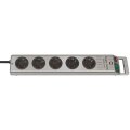 Brennenstuhl Super-Solid Line - 5 AC-Ausgänge - Silber - 2,5 m
