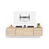 Logitech Compute Mount - Monitor-Stativ CPU-Halterung - USFF - 75 x 75,100 x 100 mm - Weiß - Schraube - Logitech RoomMate - Google Meet compute system - Intel NUC