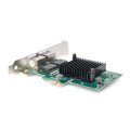 DIGITUS 2-Port Gigabit Ethernet Netzwerkkarte, RJ45, PCI Express, Intel Chipsatz